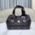 Dior Small Toujours Bag Macrocannage Calfskin Gun Color