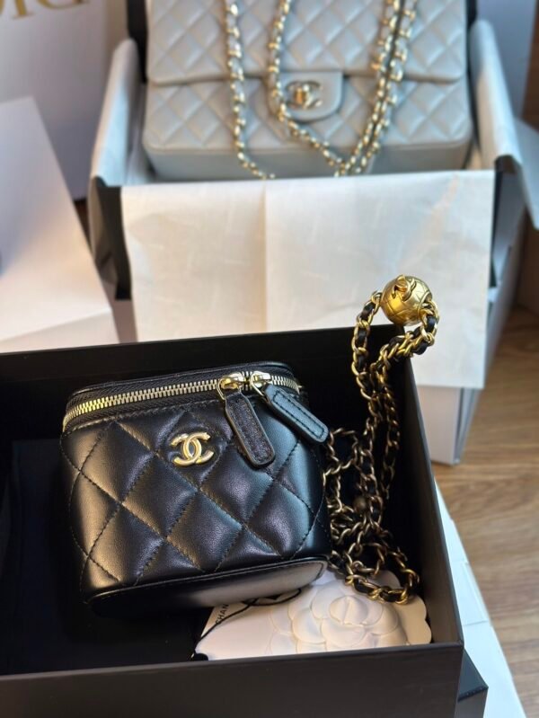 Chanel Spring/Summer Small Gold Bead Box Bag