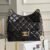 香奈儿 hobo 中号黑色 (2) CHANEL Hobo Bag Calfskin shoulder/crossbody Medium hobo bag