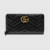 443123 black (1) GG Marmont zip around wallet 443123