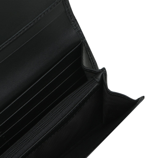 449396 (5) Gucci Micro Shima Bifold Wallet 449396 Black