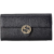 Gucci Interlocking GG Hardware Dollar Leather Long Wallet