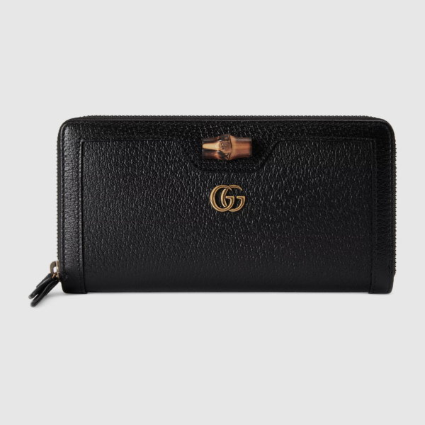 658634 black (1) Gucci Diana continental wallet 658634
