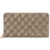 774331 (1) GUCCI Gucci Long Wallet Beige 774331 Horsebit Print Zip Wallet
