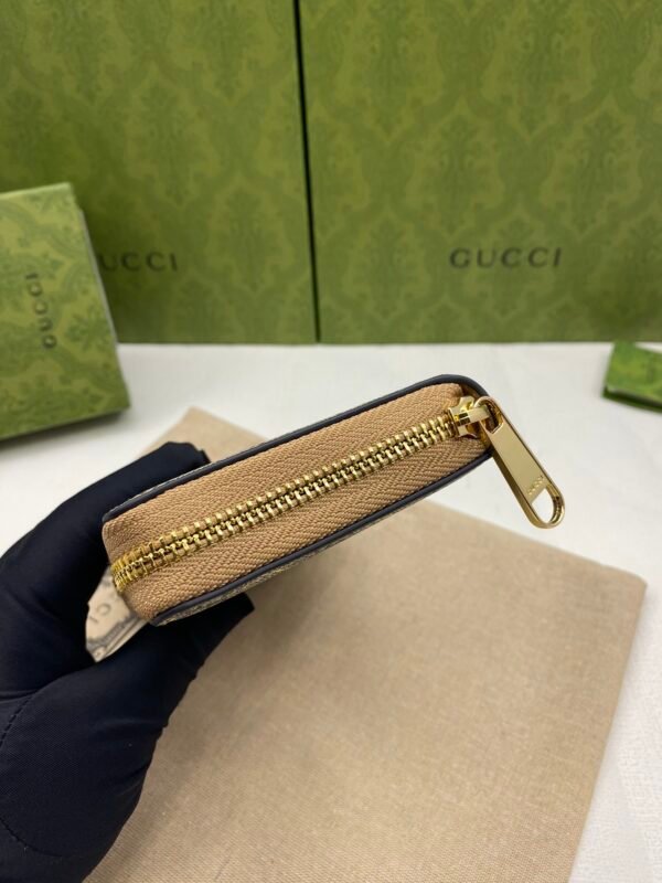 774331 (5) GUCCI Gucci Long Wallet Beige 774331 Horsebit Print Zip Wallet