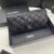 80758 (3) Chanel wallet in black caviar leather with gold hardware