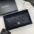 80758 (5) Chanel wallet in black caviar leather with gold hardware