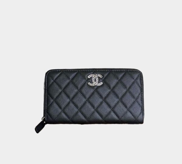 chanel 3803 (1) Chanel Zip Around Wallet