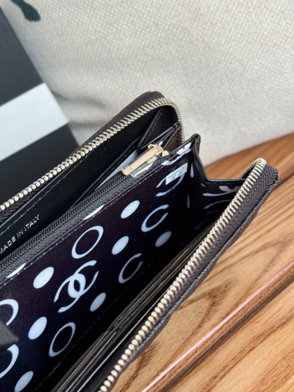 chanel 3803 (6) Chanel Zip Around Wallet