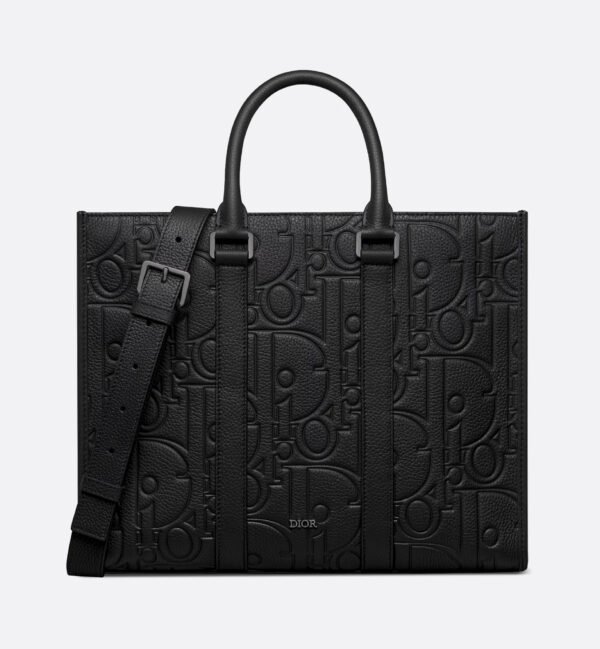 Dior Medium East-West Tote Bag Black