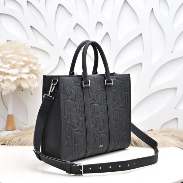 Dior Medium East-West Tote Bag Black