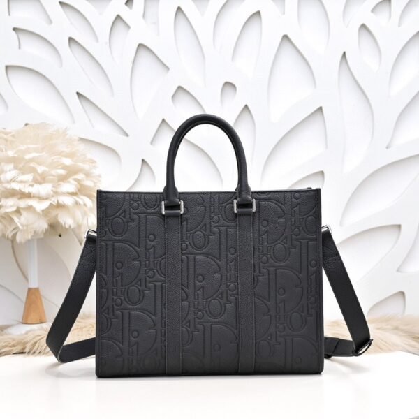 Dior Medium East-West Tote Bag Black