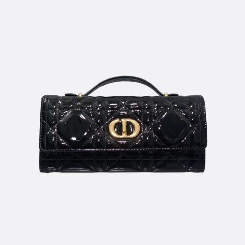 Dior Miss Caro Top Handle Pouch01 Dior Miss Caro Top Handle Pouch Shiny cowhide
