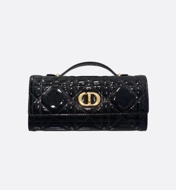 Dior Miss Caro Top Handle Pouch01 Dior Miss Caro Top Handle Pouch Shiny cowhide
