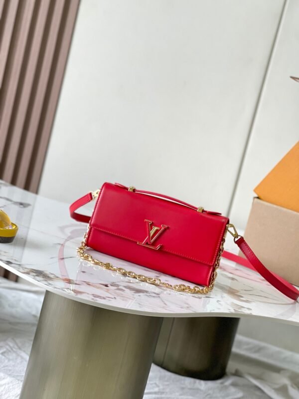 M12405 (6) LV Wallet On Chain Capucines M12405