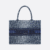 Medium Dior Book Tote Denim blue