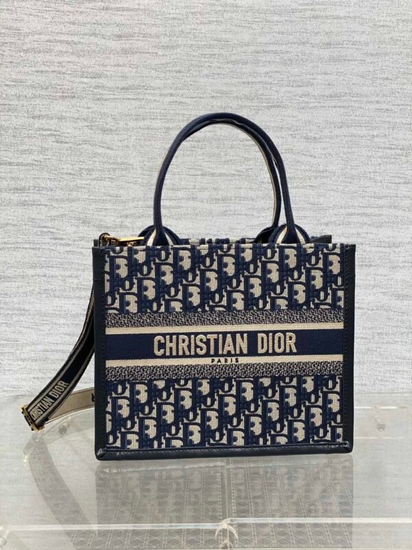 M1325CZBB_M928 (1) Small Dior Book Tote