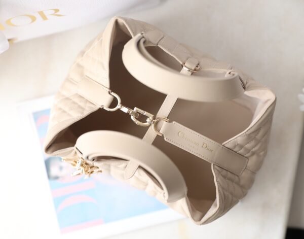 Medium Dior Toujours Bag Desert Taupe