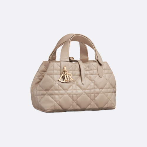 Small Dior Toujours Bag Powder Beige