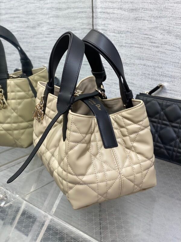 Small Dior Toujours Bag Beige