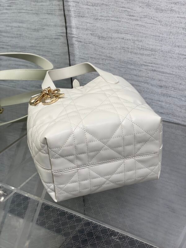 Small Dior Toujours Vertical Tote Bag black