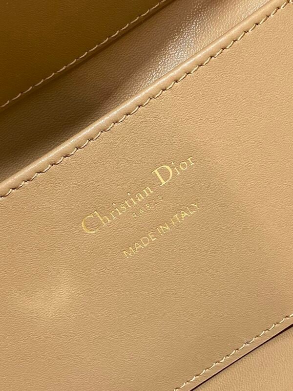 M2835OSNW_M53U (7) Small Dior Toujours Vertical Tote Bag Apricot color