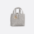 Small Dior Toujours Vertical Tote Bag Gray