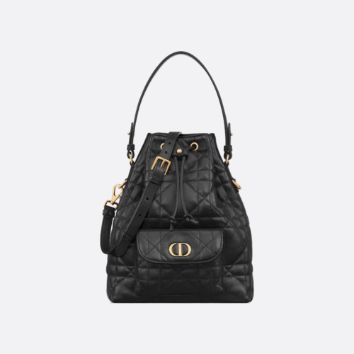 Small Dior Caro Bucket Bag