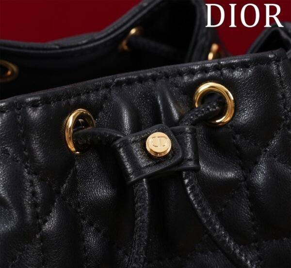 Small Dior Caro Bucket Bag