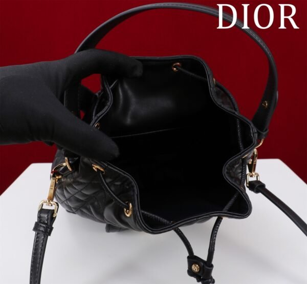 Small Dior Caro Bucket Bag