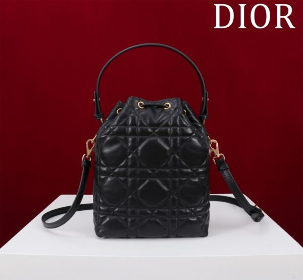 Small Dior Caro Bucket Bag
