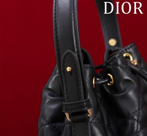Small Dior Caro Bucket Bag