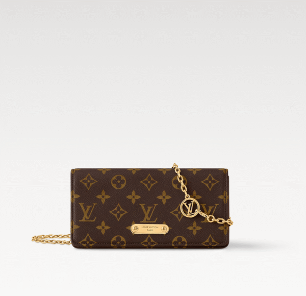 M82509 (1) LOUIS VUITTON Wallet On Chain Lily M82509