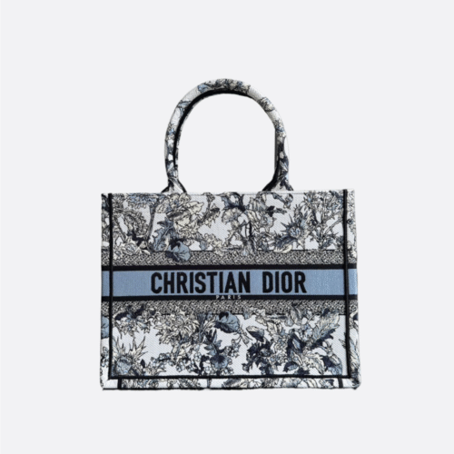 Dior Book Tote Blue Lotus