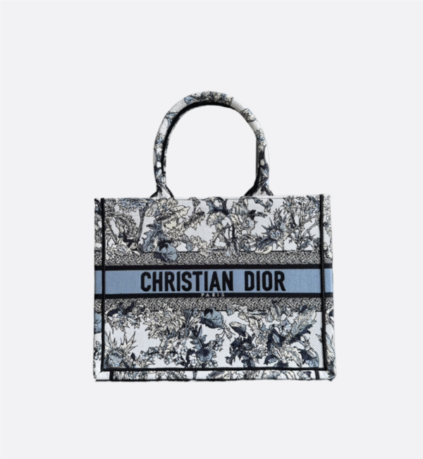 Dior Book Tote Blue Lotus