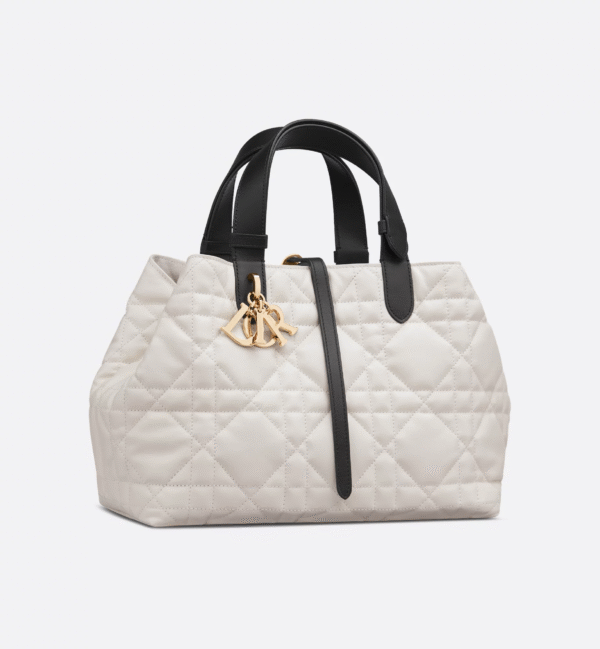 Medium Dior Toujours Bag white