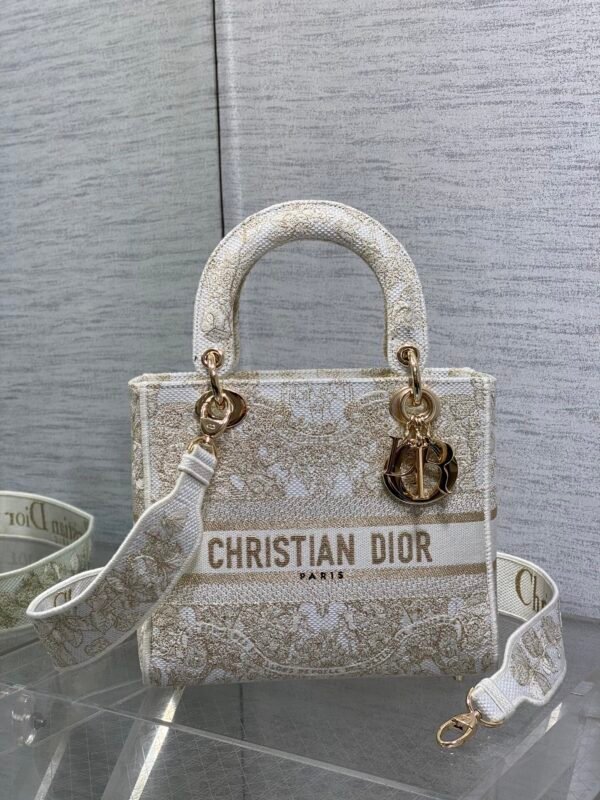 Medium Lady D-Lite Bag (9) Dior Medium Lady D-Lite Bag
