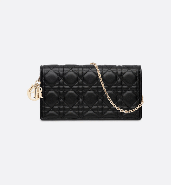 Lady Dior Pouch Black