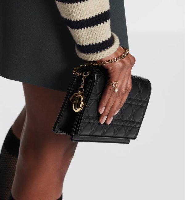 Lady Dior Pouch Black