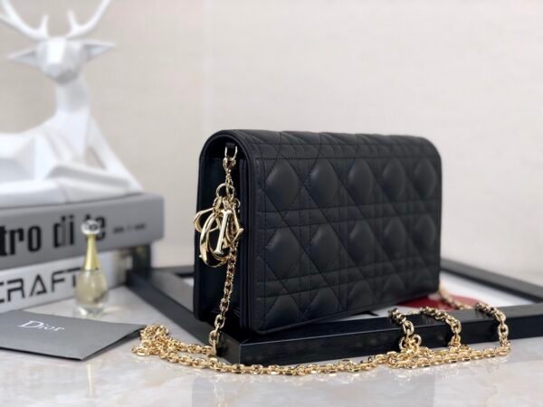 Lady Dior Pouch Black
