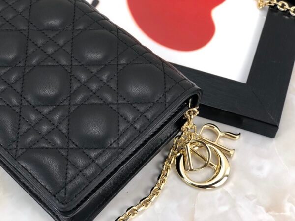 Lady Dior Pouch Black