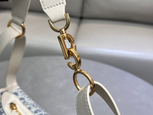 S3202UDFD_M925 (3) Dior Diorstar Hobo Bag with Chain Grey