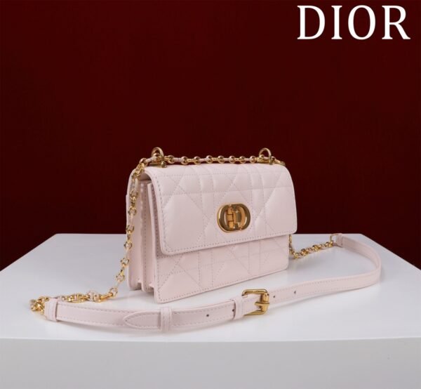 S5169UDAX_M09N (3) Dior Miss Caro Mini Bag Blush Pink