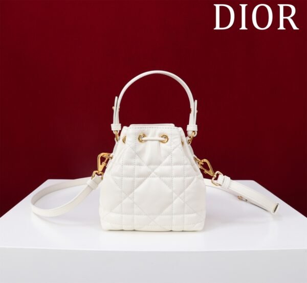 Dior Caro Nano Bucket Bag