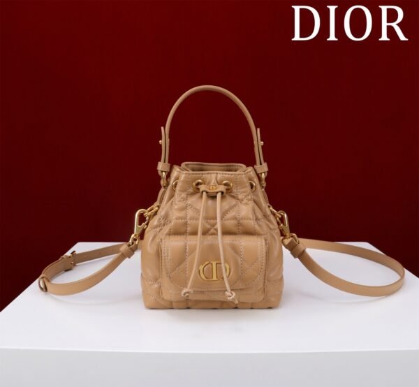 Dior Caro Nano Bucket Bag