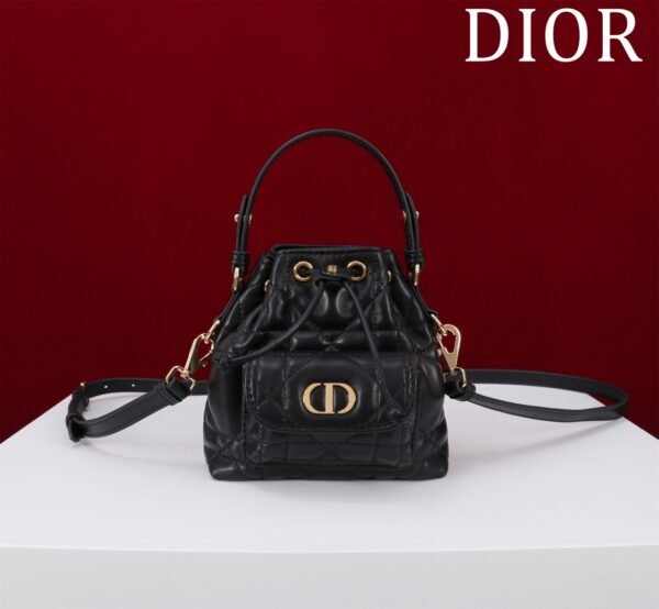 Dior Caro Nano Bucket Bag