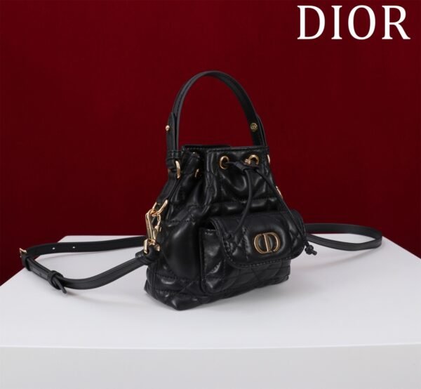 Dior Caro Nano Bucket Bag