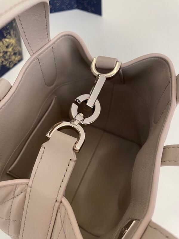 Dior Toujours Vertical Nano Tote Bag Beige