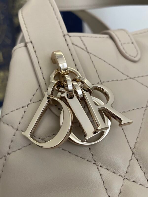 Dior Toujours Vertical Nano Tote Bag Beige