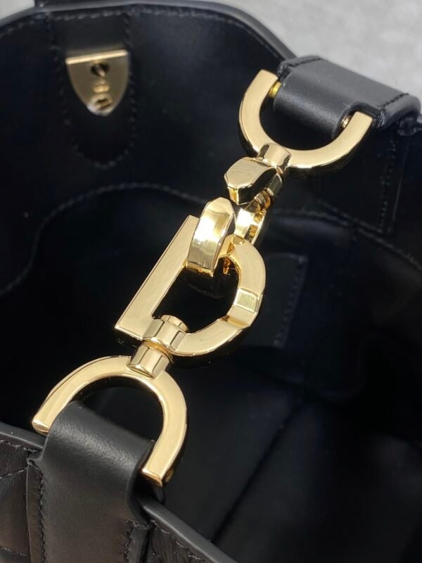 S6100OSNW_M900 (2) Dior Toujours Vertical Nano Tote Bag Black